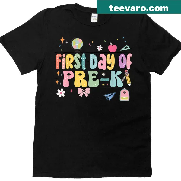 Back to school t-shirt for Pre-K teachers and students