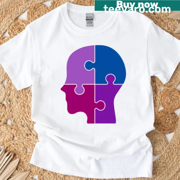 T-shirt featuring a fun brain teaser game sticker design.
