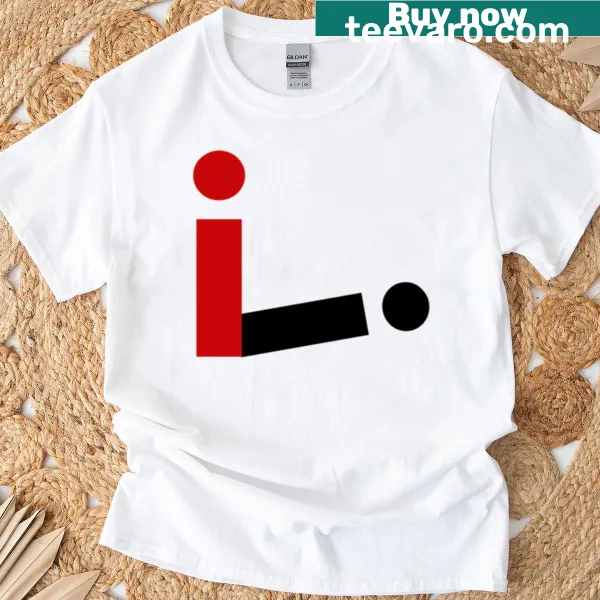 Illustration of eye shadow on an oversized T-shirt