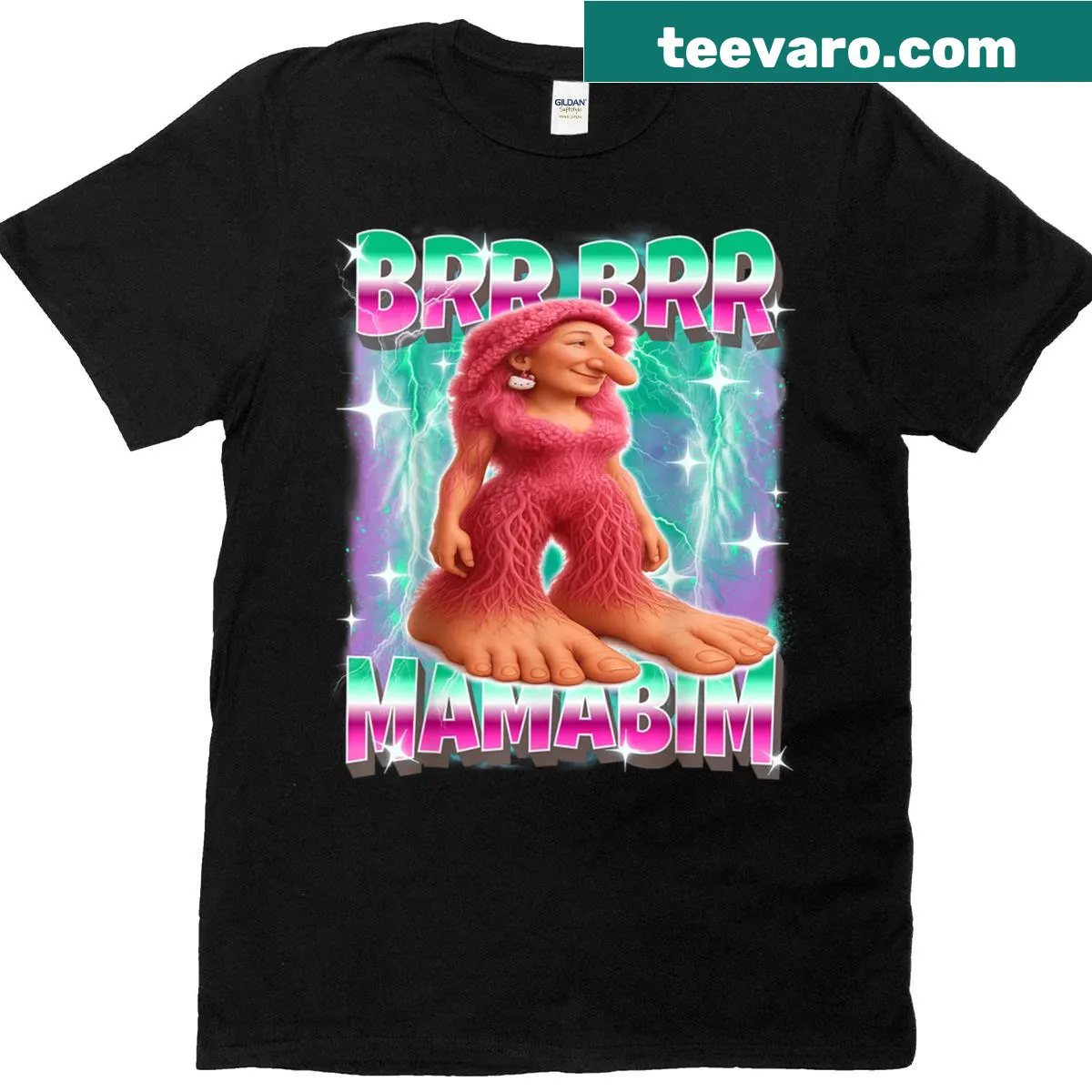 Funny Gen Z meme t-shirt with playful phrases for wives — on a men's t-shirt