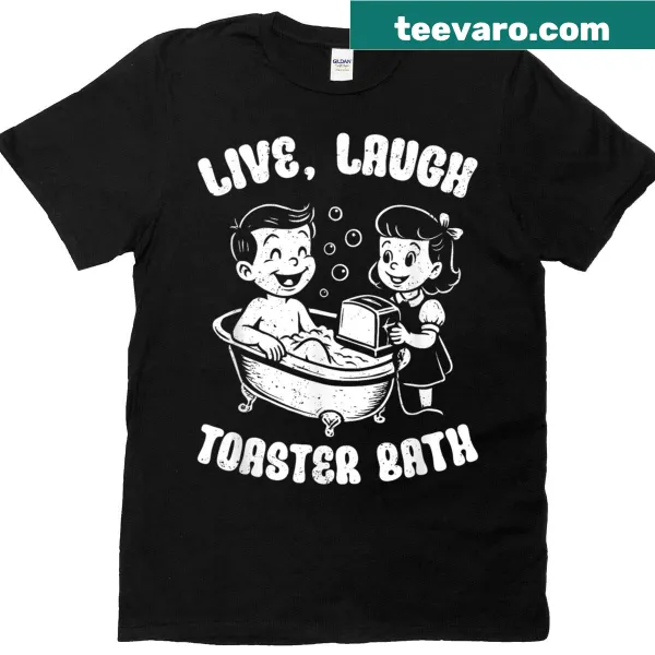 Funny cartoon of a toaster in a bath for kids