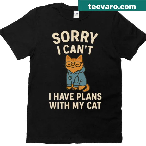 T-shirt with the phrase 'My Cat Is My Superhero' and an illustration of a cat