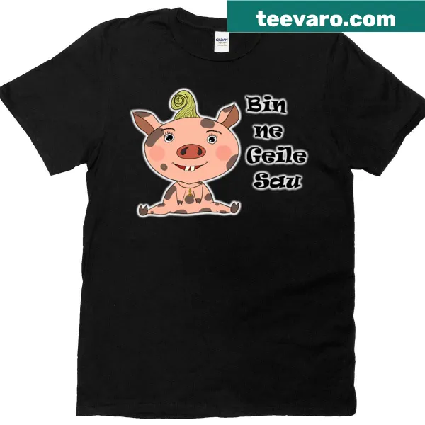 T-shirt with a humorous phrase about coffee boundaries