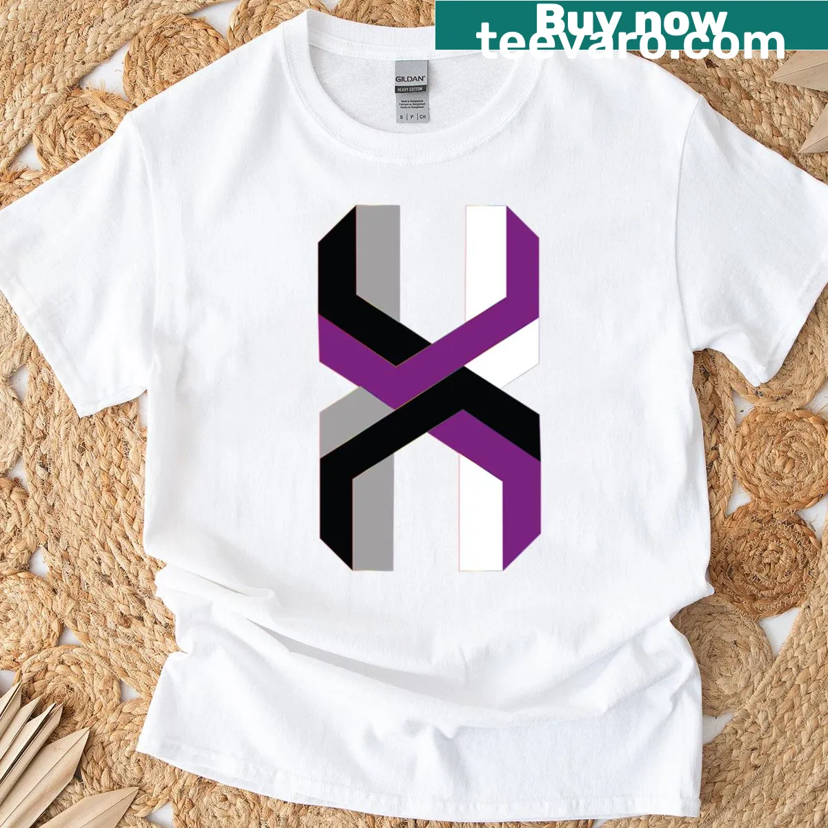T-shirt featuring bold 'X Active' text for an active lifestyle — on a men's t-shirt