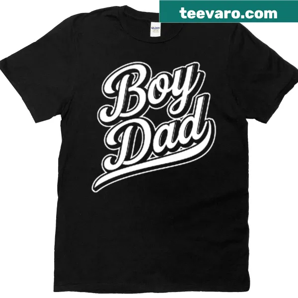 Minimalist black and white typography celebrating fatherhood.