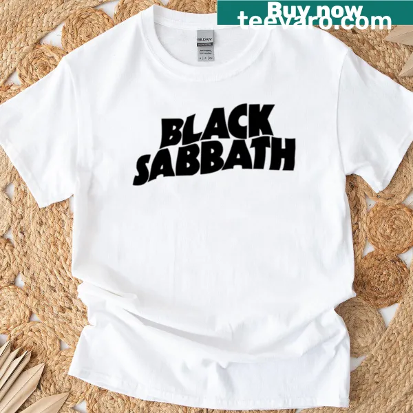 Classic rock T-shirt celebrating Black Sabbath
