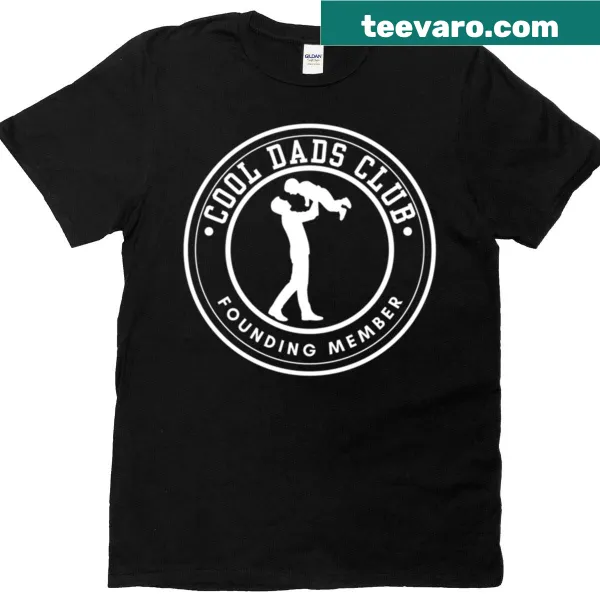 Funny dad and son t-shirt with Cool Dads Club design