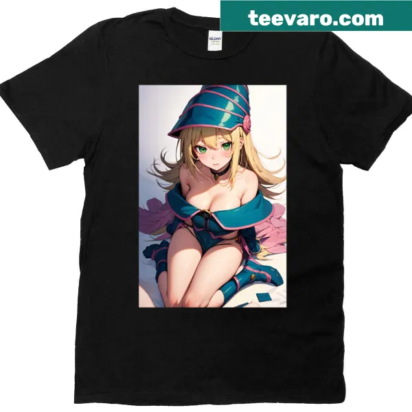 Fanart T-shirt of Dark Magician Girl from anime