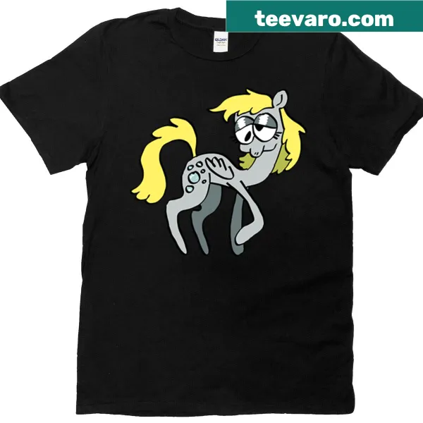 Cute My Little Pony T-shirt featuring Derpy Hooves in a playful design