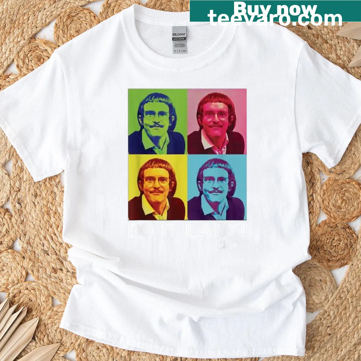 Trending humorous T-shirt with funny saying for women and men — on a men's t-shirt