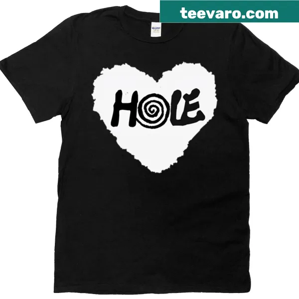 Illustrated T-shirt featuring a dark whimsical design