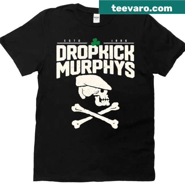 Band graphic tee for Dropkick Murphys fans
