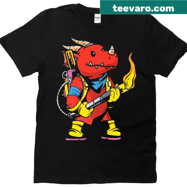 Edgy T-shirt for flamethrower enthusiasts featuring bold graphics