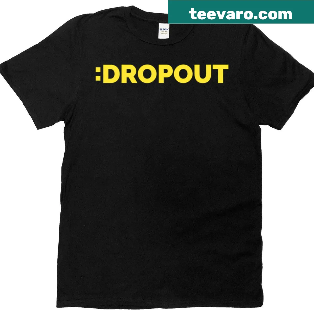 Retro grunge-themed T-shirt inspired by garage music — on a men's t-shirt