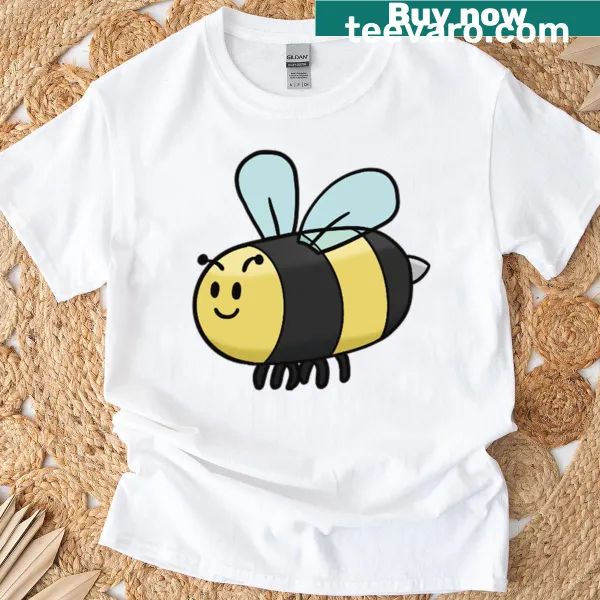 Cute bee pattern design for a cheerful look