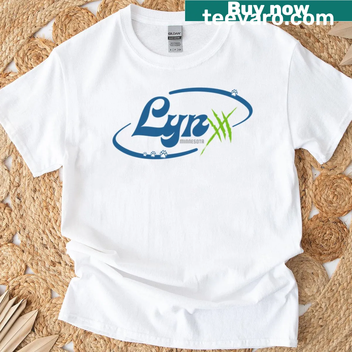 Whimsical T-shirt inspired by Winx Club and Minnesota Lynx — on a men's t-shirt