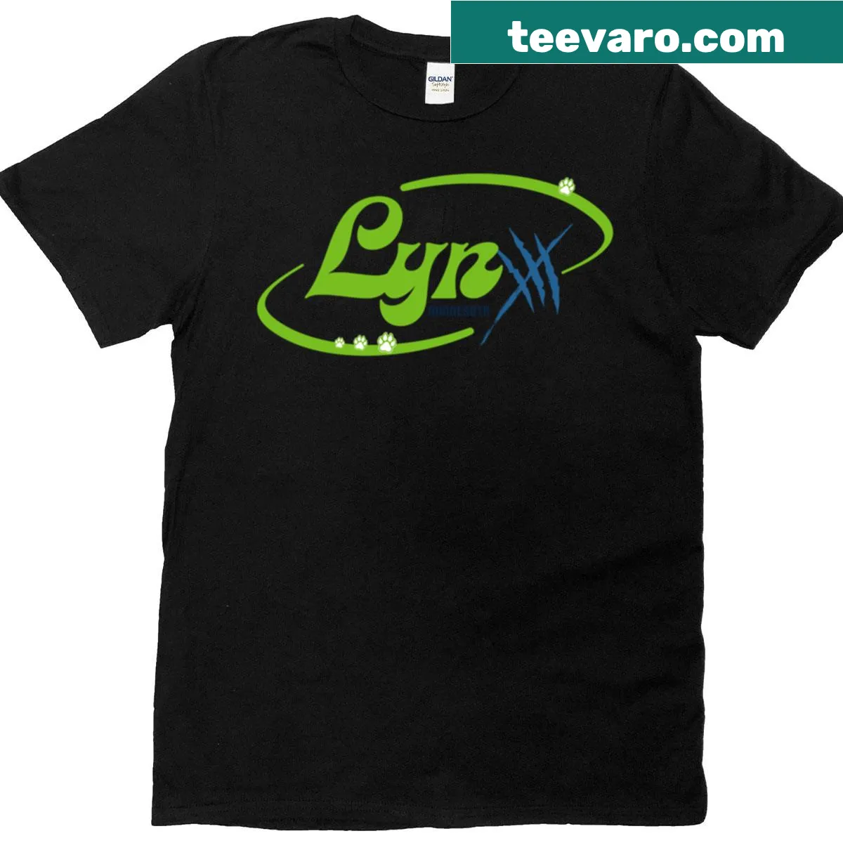 Winx Club inspired Minnesota Lynx design on T-shirt — on a men's t-shirt