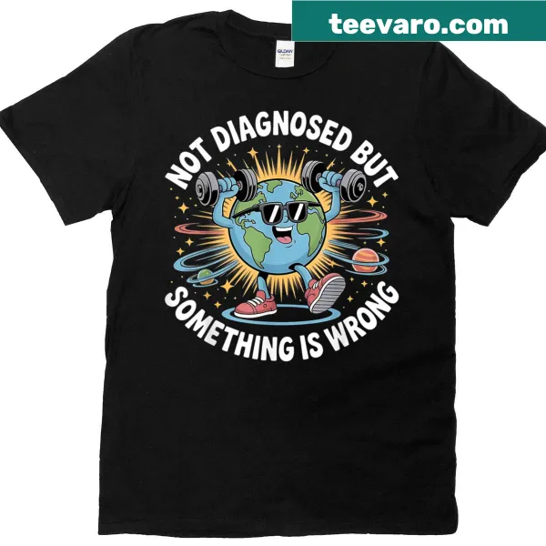 Mental health awareness t-shirt with relatable message text.