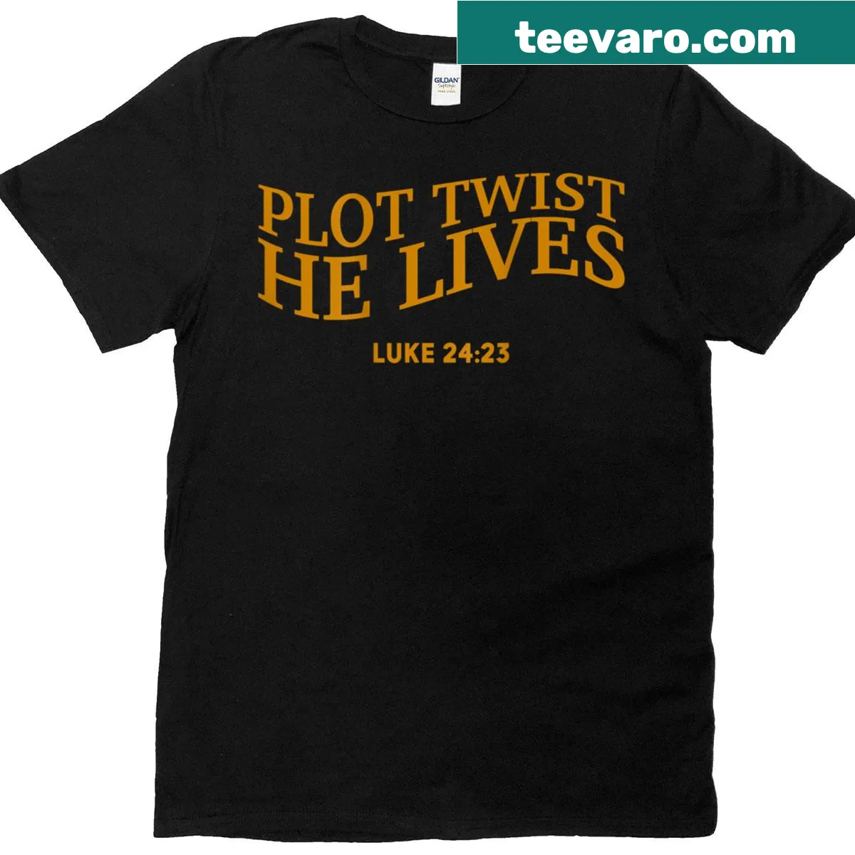 Funny toddler t-shirt featuring Easter and Christian themes — on a men's t-shirt