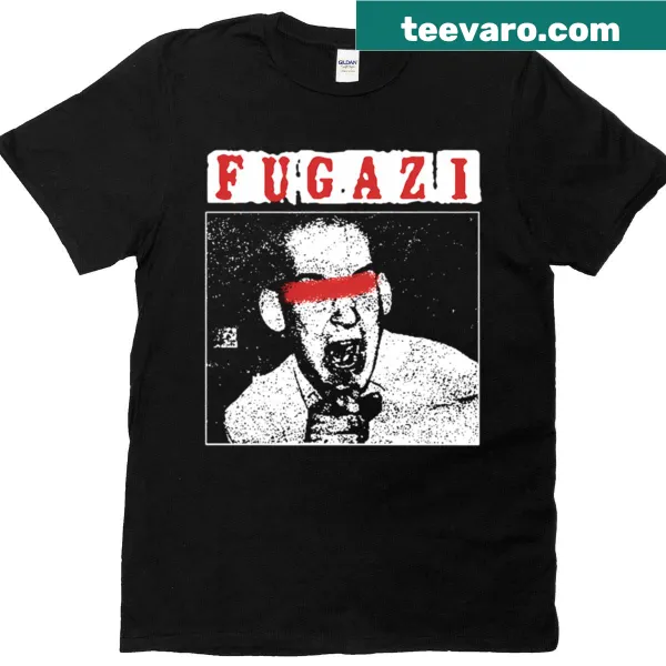 Silhouette T-shirt design representing a punk band in action