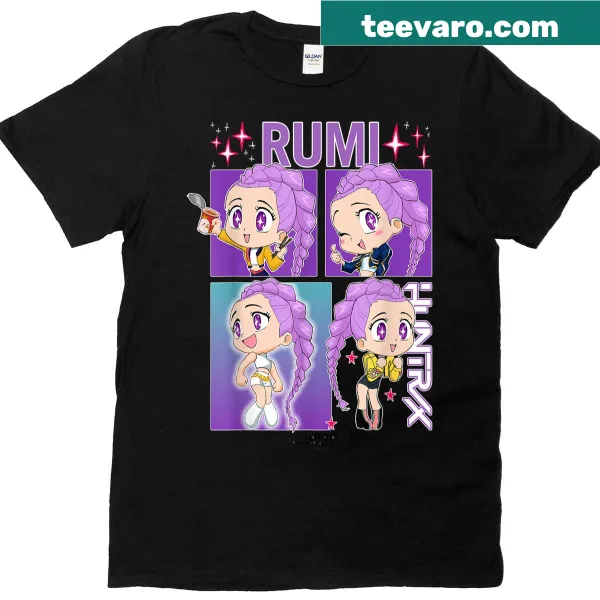 T-shirt featuring an illustrated quote by Rumi