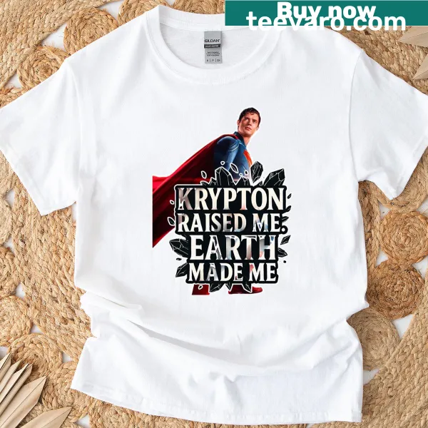Inspirational superhero quote on T-shirt