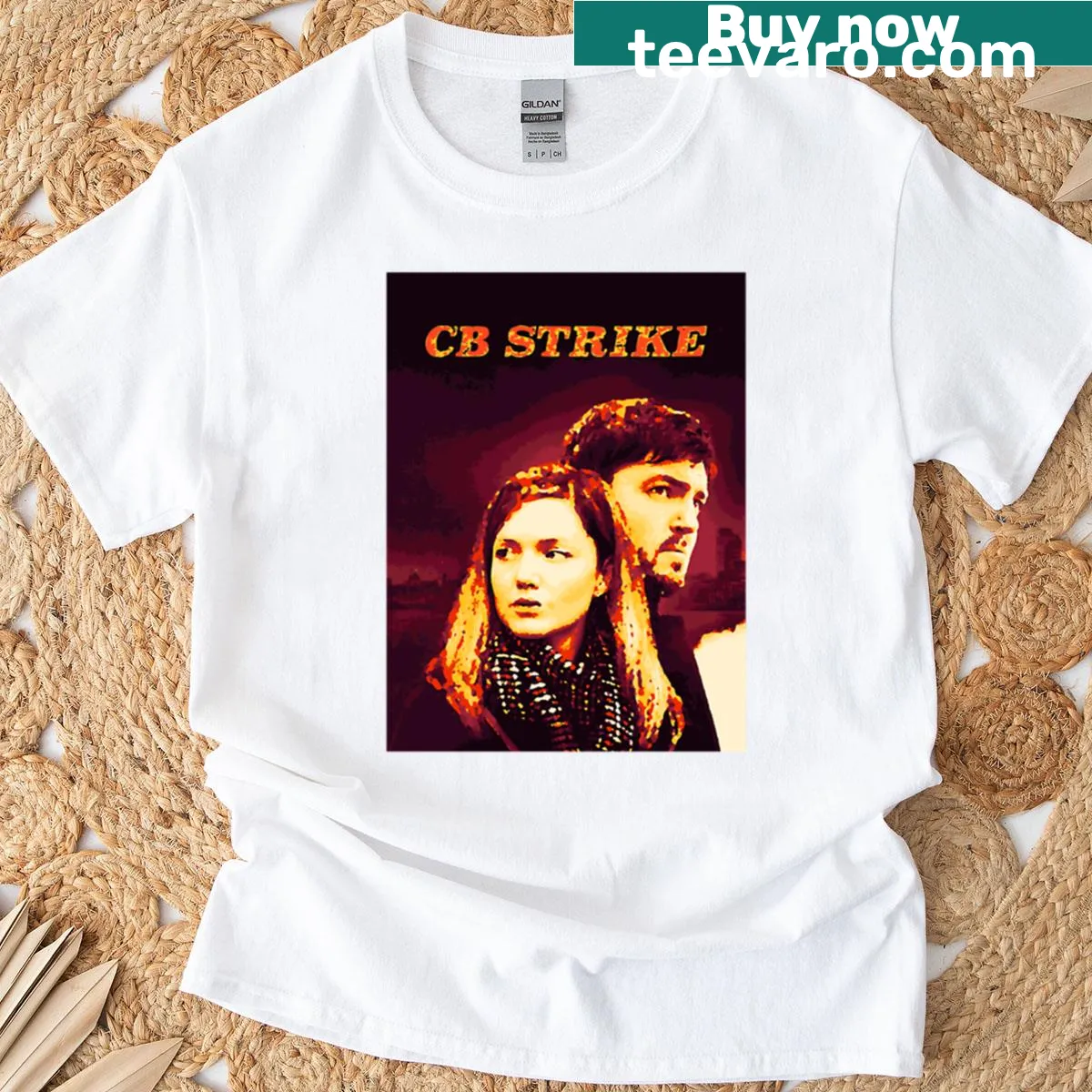 Edgy T-shirt featuring bold typography with the word 'Strike' — on a men's t-shirt