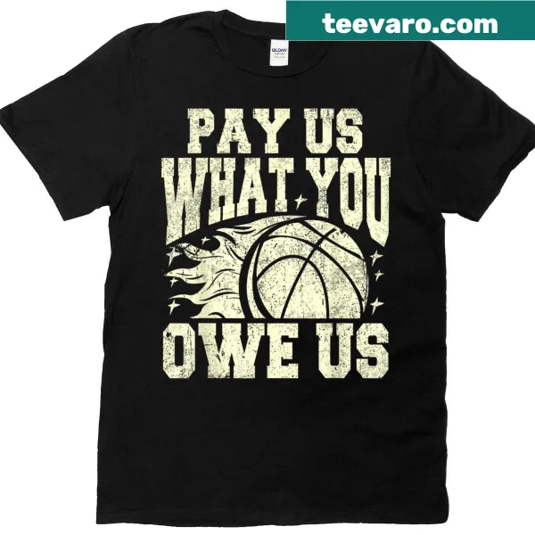 Y2K inspired basketball design on a women's T-shirt
