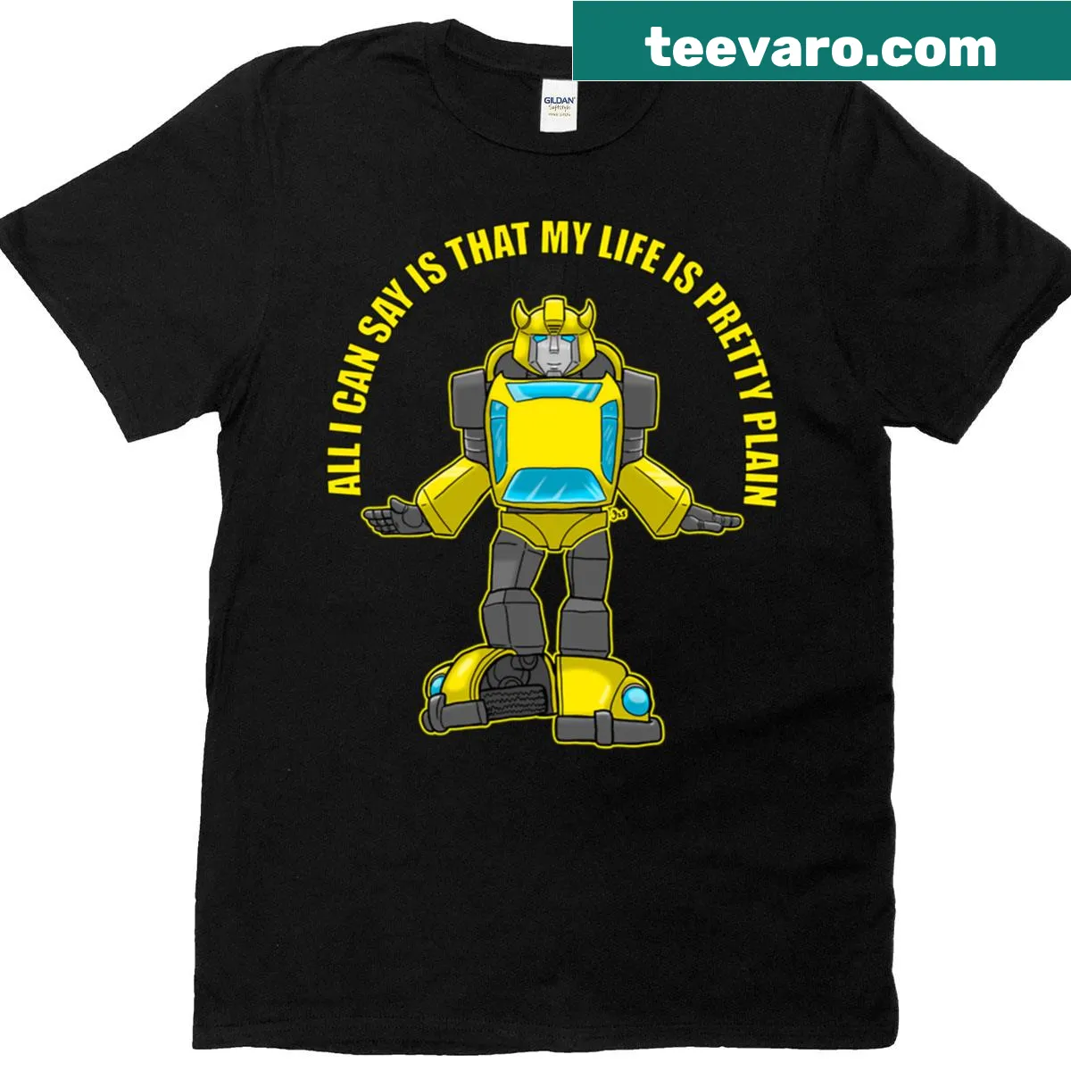 T-shirt featuring an illustration inspired by Blind Melon and their song 'No Rain'. — on a men's t-shirt