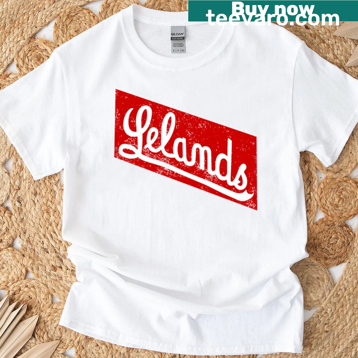 Retro T-shirt featuring the logo of the Chicago Leland Giants baseball team. — on a men's t-shirt