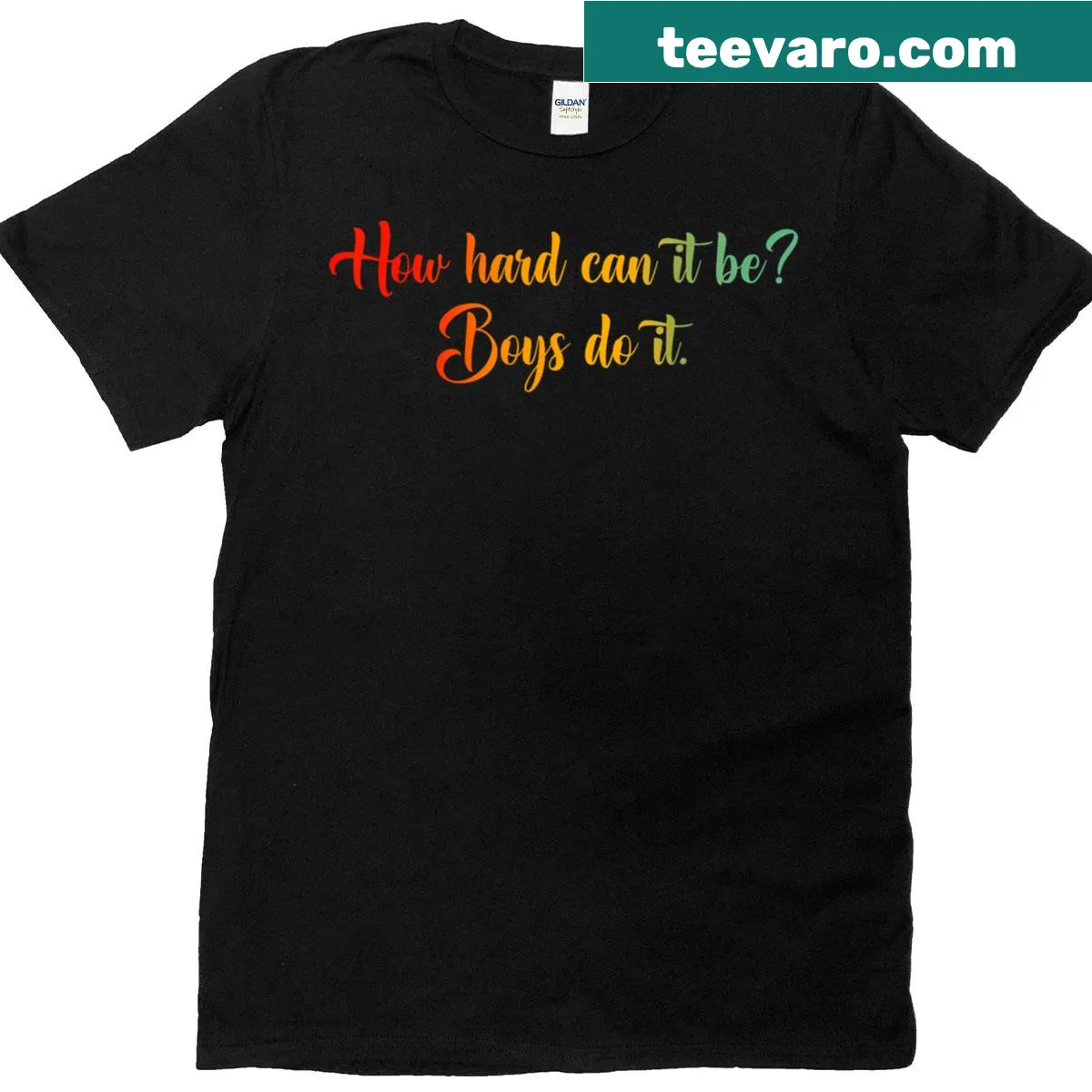Inspirational T-shirt with a message about women's empowerment. — on a men's t-shirt