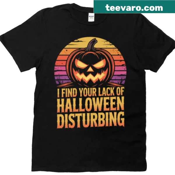 T-shirt with the phrase about lacking Halloween spirit