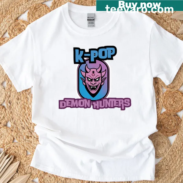 Graphic design featuring K-pop and demon hunting themes