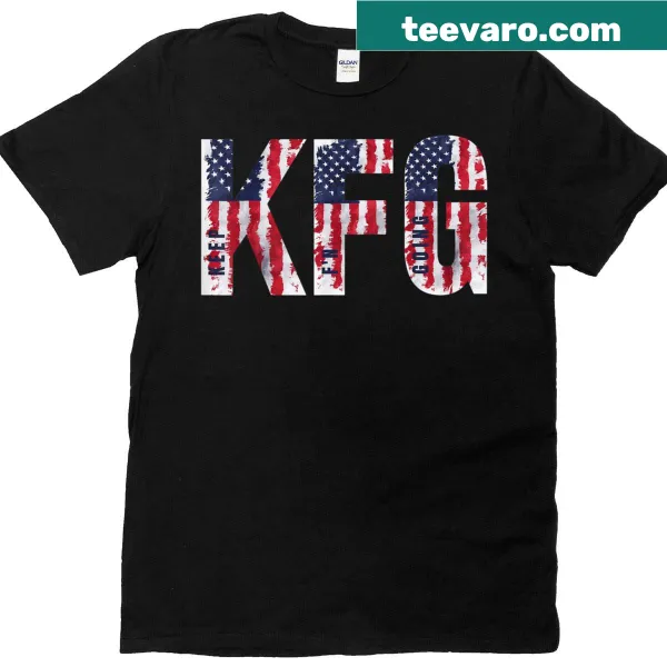 Bold military-style typography design saying 'Keep Fn Going'