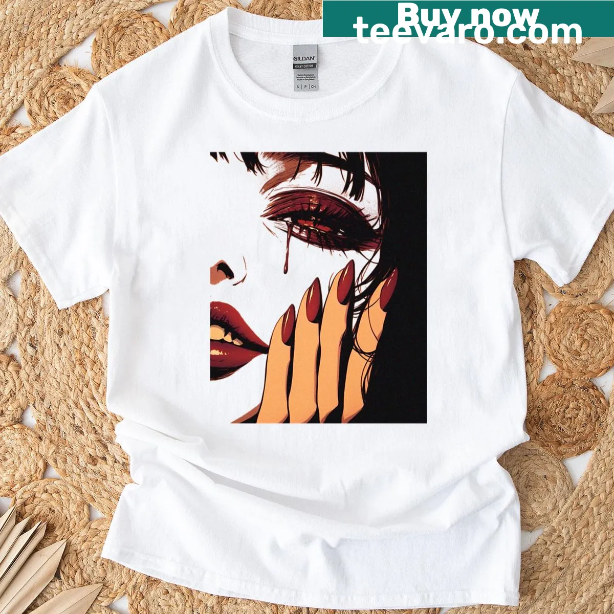 Charming Lover Girl T-shirt with a sweet message — on a men's t-shirt