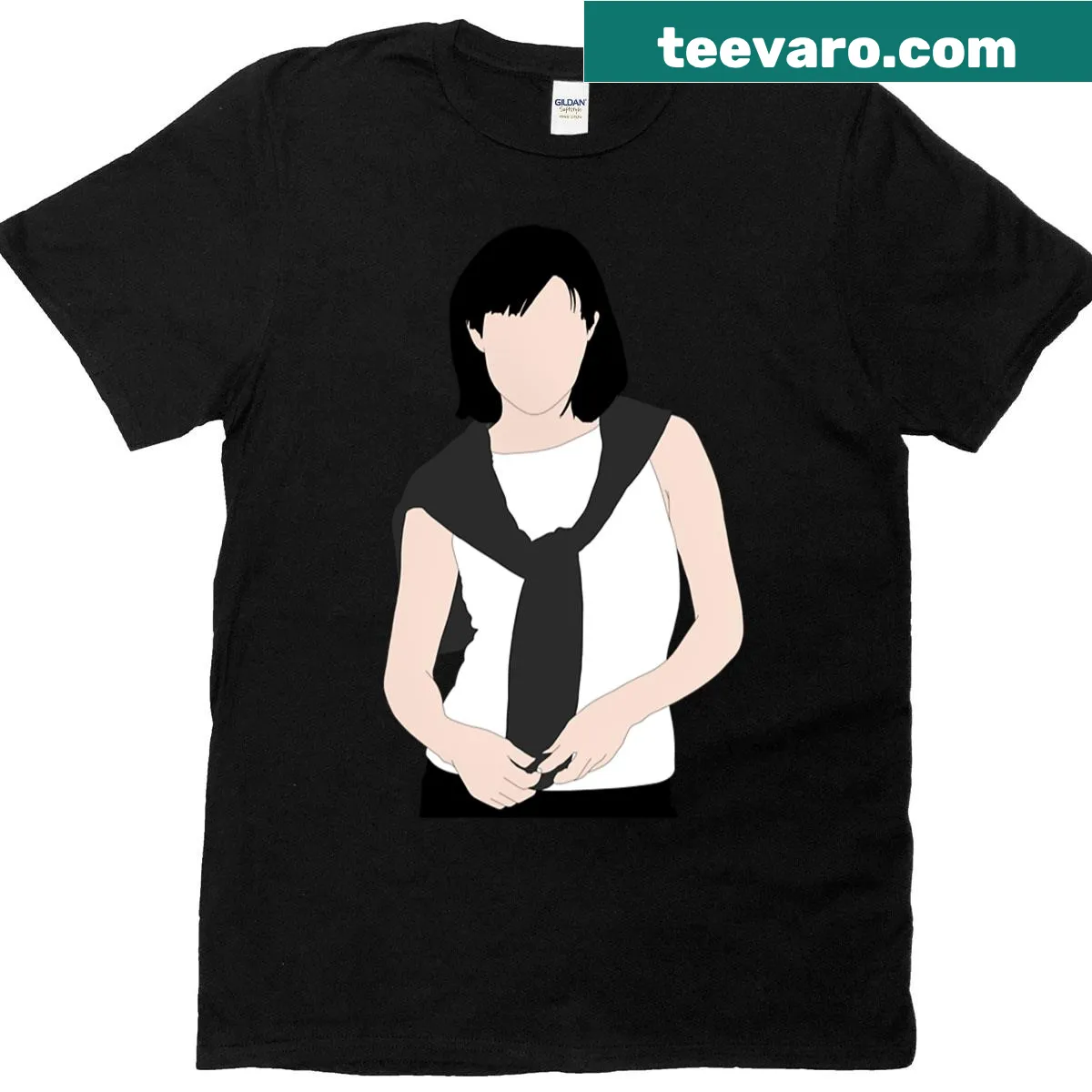 T-shirt featuring Prue Halliwell from Charmed — on a men's t-shirt
