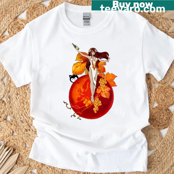 Illustrated Queen Beryl t-shirt for fantasy fans