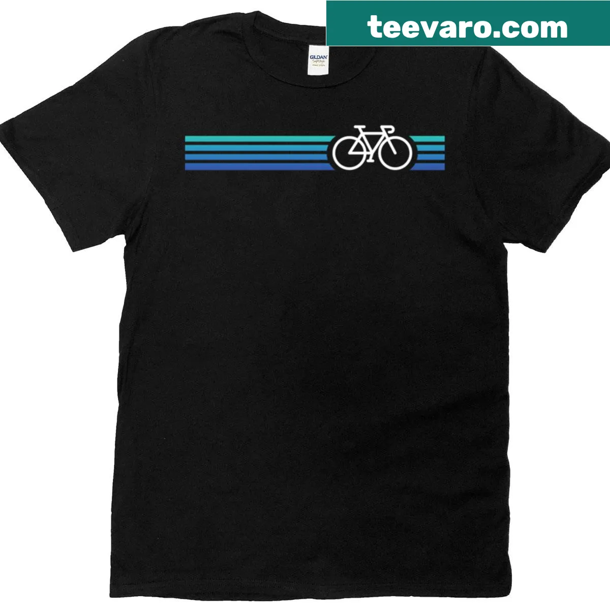 Retro biking style T-shirt highlighting cycling culture — on a men's t-shirt