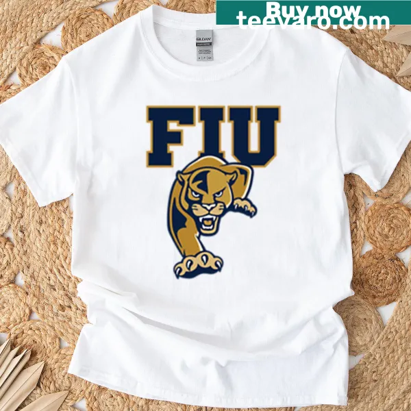 Illustration of Roary the Panther on a T-shirt for kids.