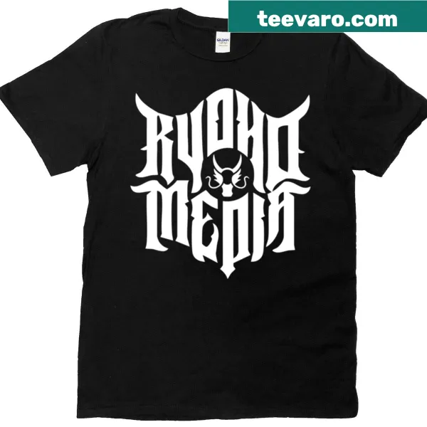 Minimalist T-shirt featuring the Ryoko Media logo.