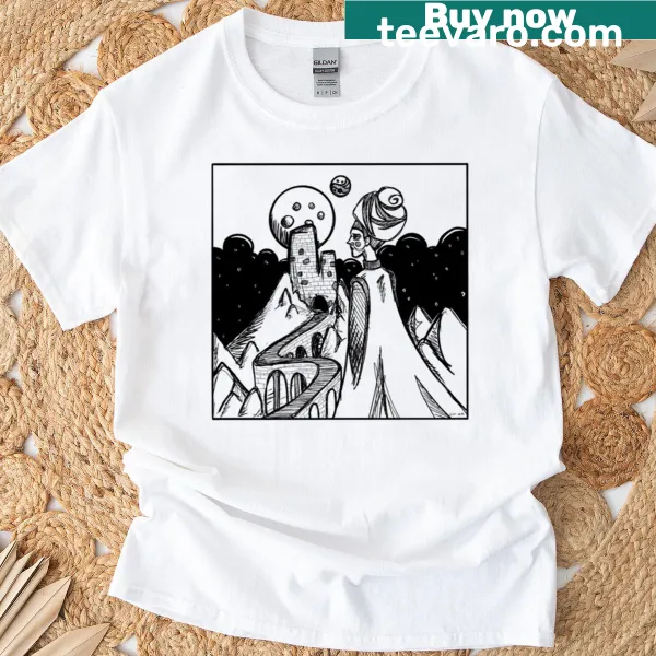 Engaging design celebrating fantasy on a T-shirt.