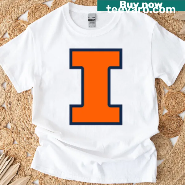 University of Illinois logo t-shirt