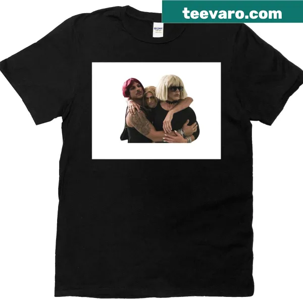 Playful graphic of Tom Tom and Jax from Vanderpump Rules on a T-shirt