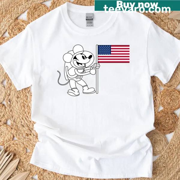 Apollo Astronaut Willie T-shirt with an astronaut illustration
