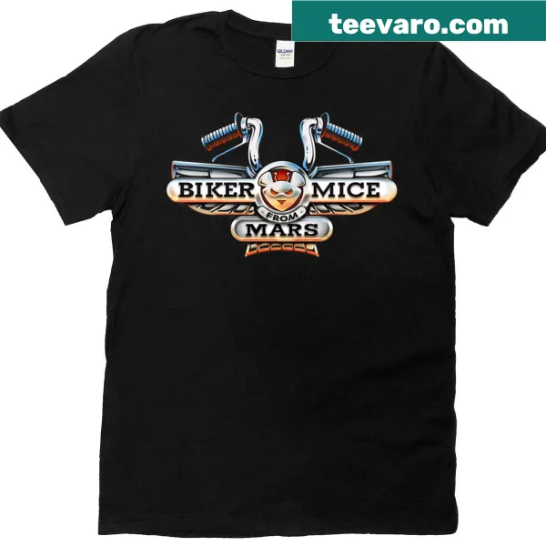 Oversized T-shirt featuring characters from Biker Mice From Mars