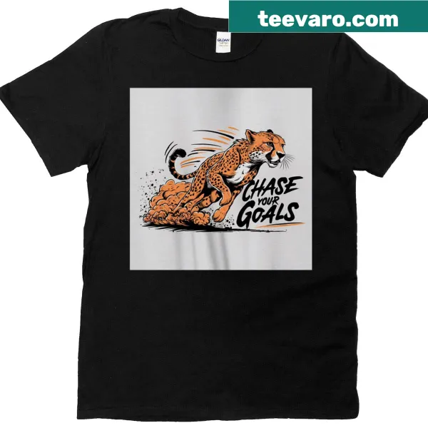 Funny oversized t-shirt with motivational text