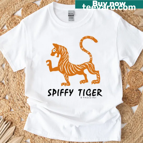 Spiffy Tiger design t-shirt celebrating the Chinese Zodiac