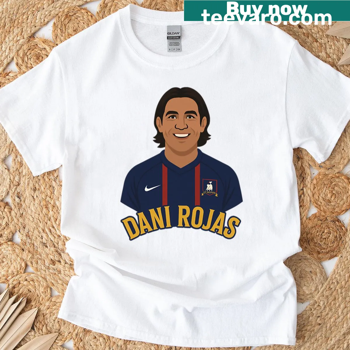 Inspirational typography design with 'Football Is Life' theme. — on a men's t-shirt