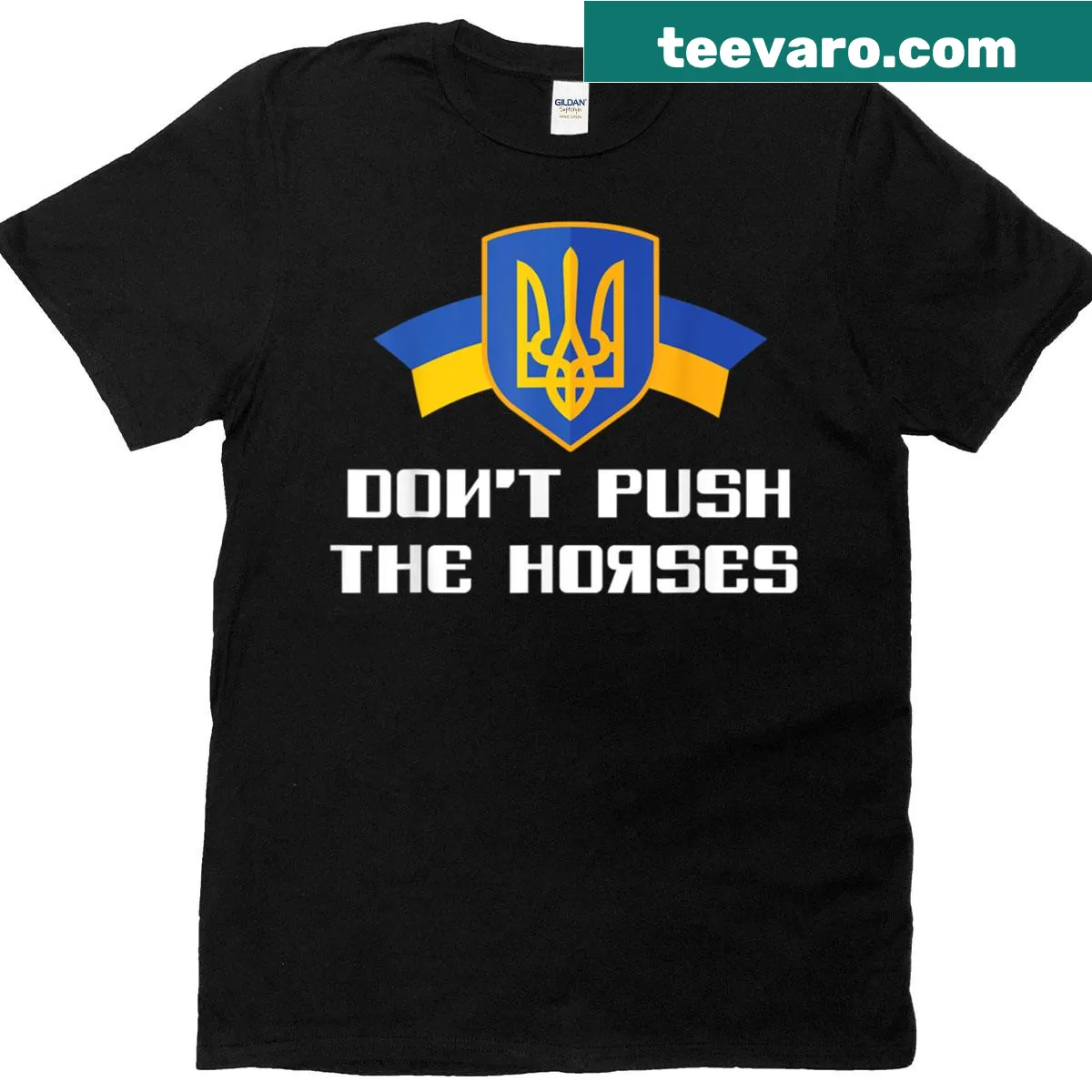 Ukraine boxing-themed t-shirt with motivational text and graphics — on a men's t-shirt