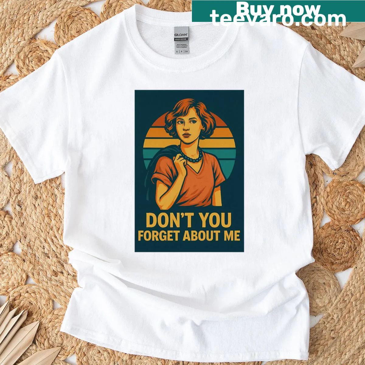 Oversized T-shirt celebrating Gen X nostalgia — on a men's t-shirt